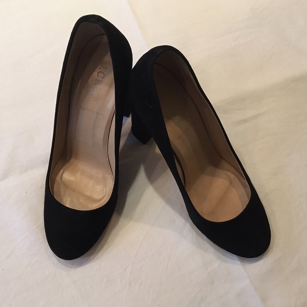 J. Crew Black Heels - US 6.5