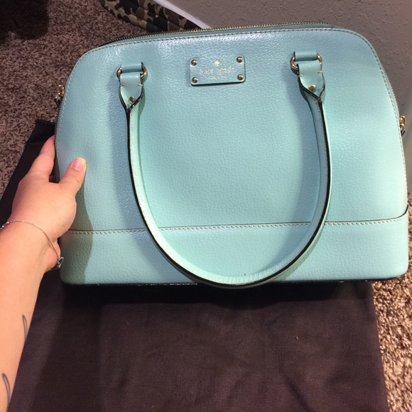 Kate Spade Tiffany Blue purse - Picture 2 of 4