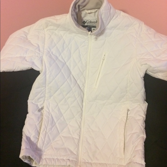 Columbia Jackets & Blazers - White Columbia winter jacket