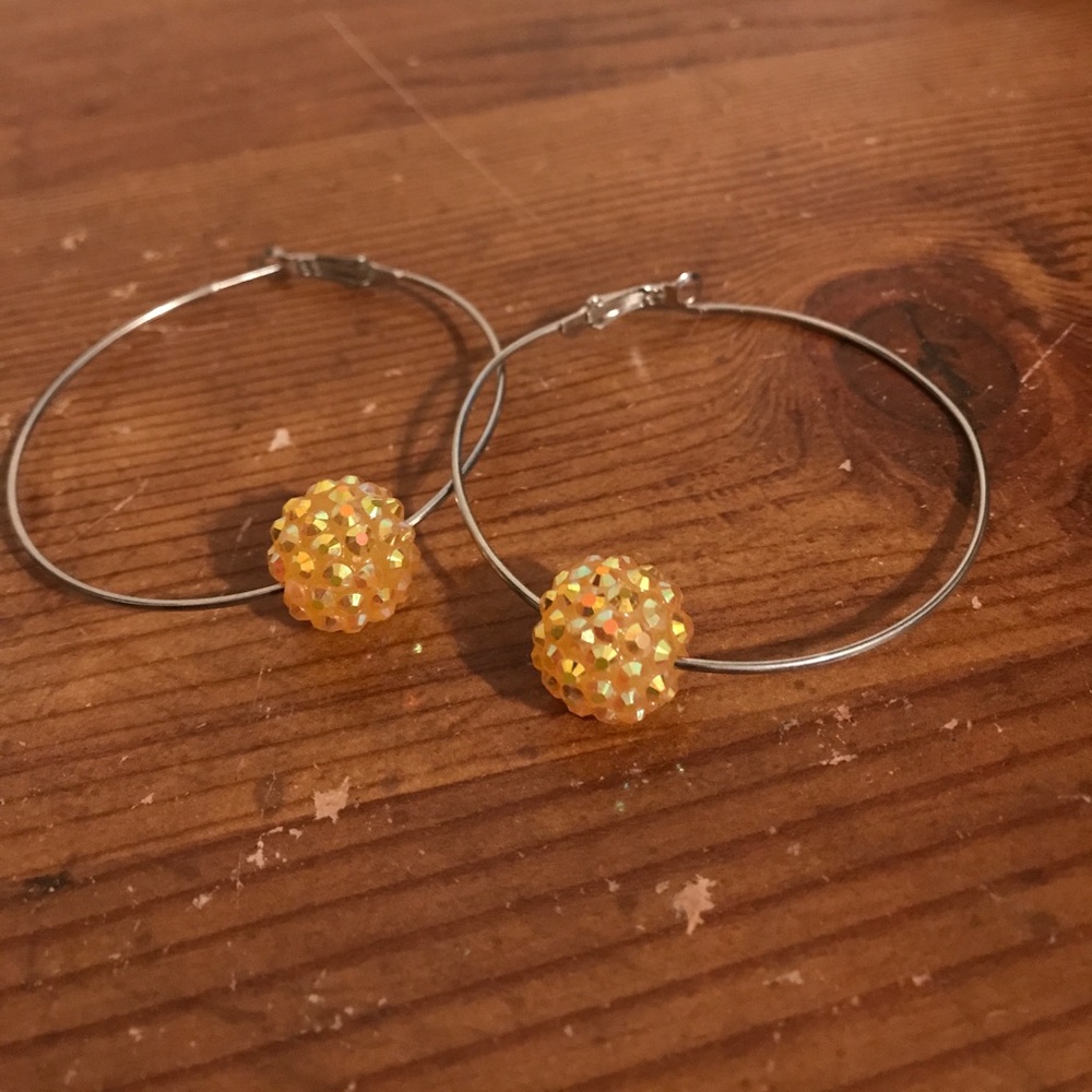 Hoop earrings