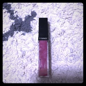 Discontinued MAC Crazy Haute Lipglass -Pink purple
