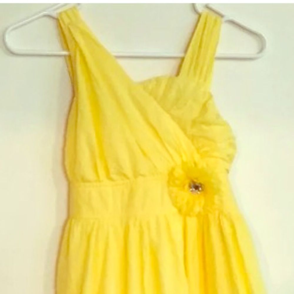 Girls Size 14 MyMichelle Yellow Party Dress