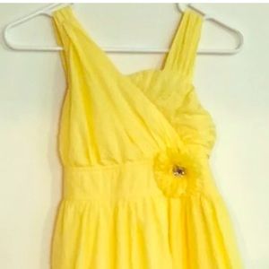 Girls Size 14 MyMichelle Yellow Party Dress
