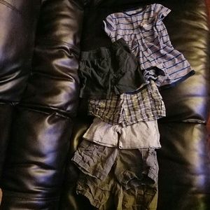 *5 pairs of Carter's shorts & summer romper(Boy)*