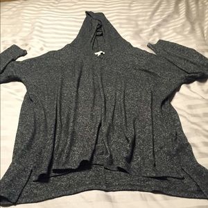 Express dark grey soft sweater