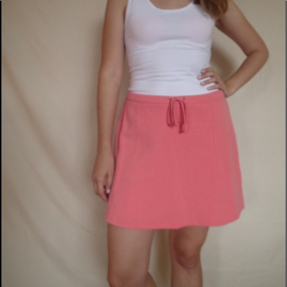 New York & Co coral activewear SKORT vintage 2000s - Picture 2 of 7