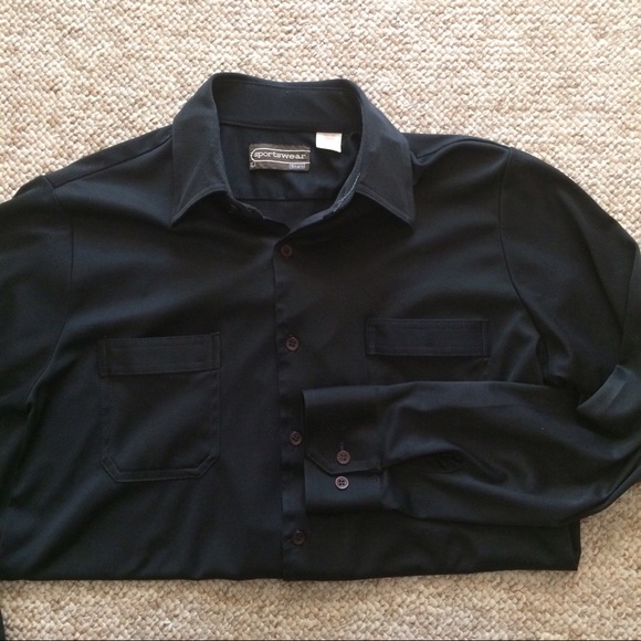 Sears Sportswear | Long Sleeved Button Down Shirt - Picture 3 of 4