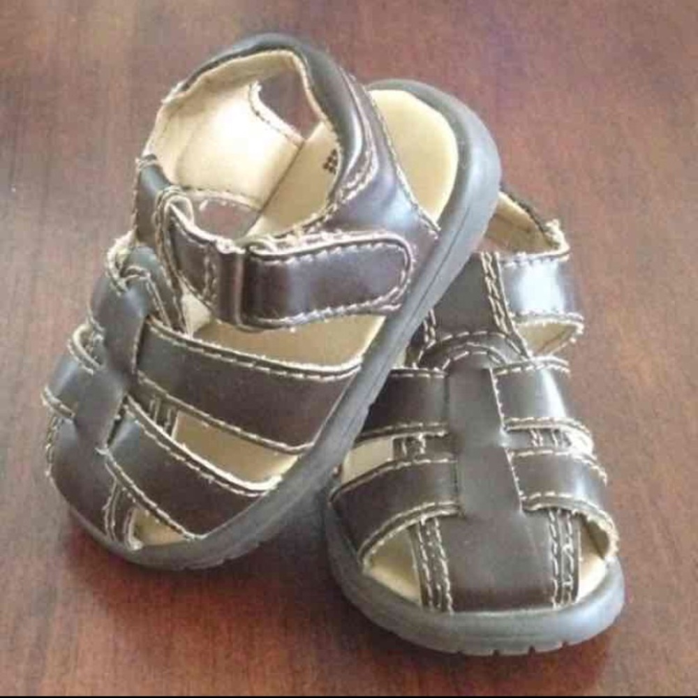 Brown sandals
