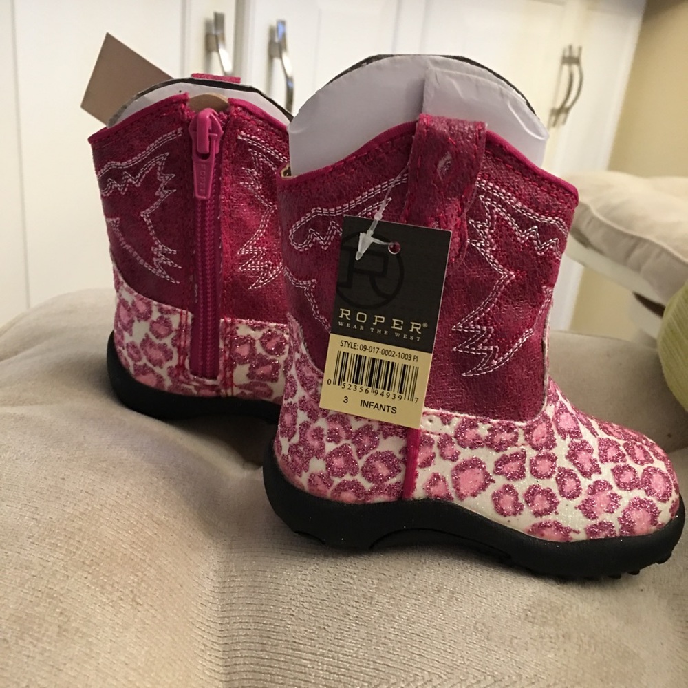 SUPER FUN Cowgirl Boots - babies / toddlers NWT