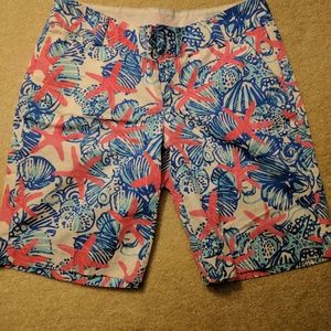 Lilly Pulitzer Starfish Chipper Shorts Size 4