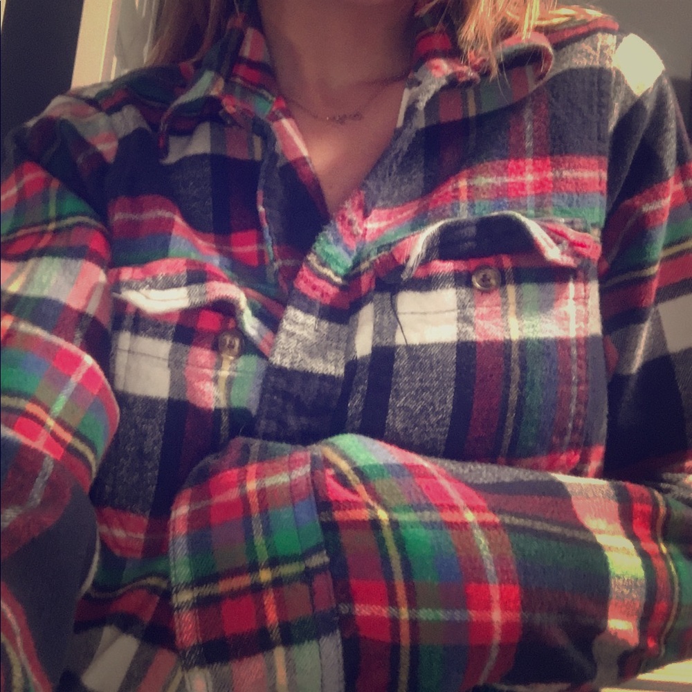 Abercrombie and fitch flannel