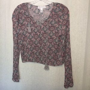 Patterned blouse