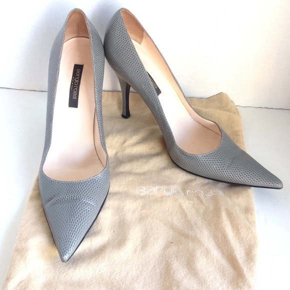 💥Sale!!💥Sergio Rossi grey PUMPS - Picture 4 of 6