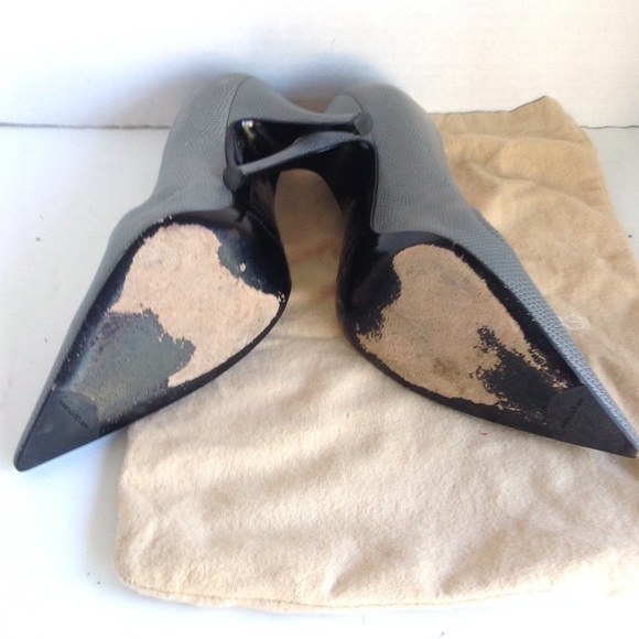 💥Sale!!💥Sergio Rossi grey PUMPS - Picture 5 of 6