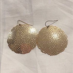 Chloe + Isabel gold Pom earring