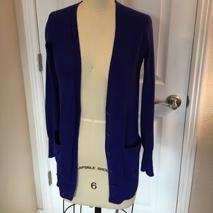 JCrew Cardigan- Royal Blue
