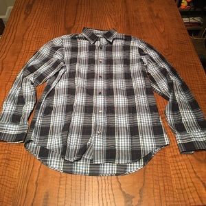 Banana Republic plaid button up