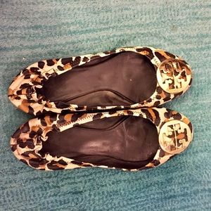 Tory Burch Cheetah Reva Flat