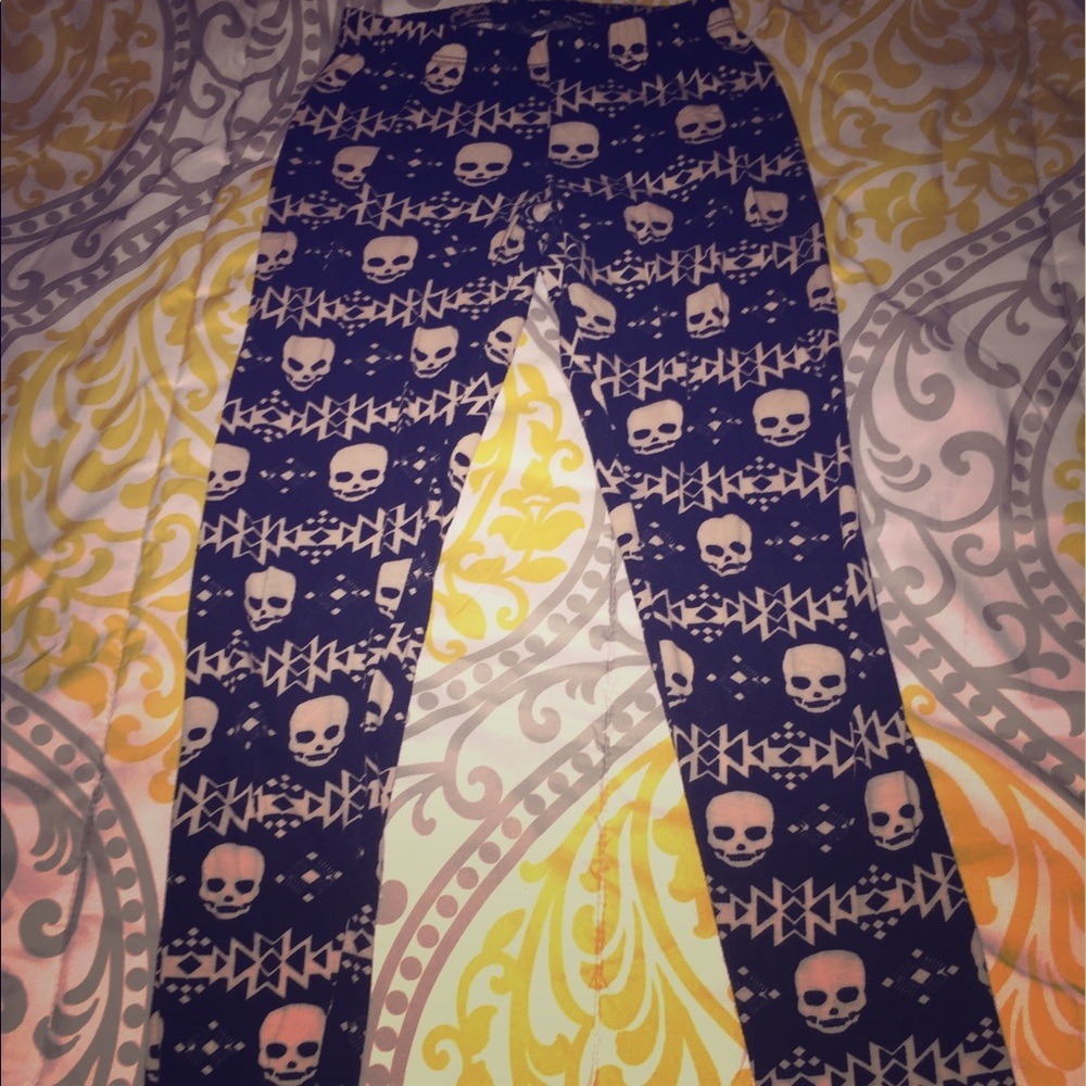 Skull leggings