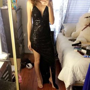 Sequin prom dress