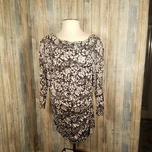 rose & olive  cowl neck tunic NWT