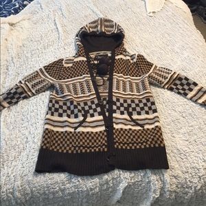 Vans button up sweater