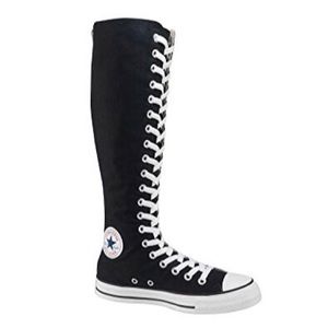 Converse Knee High Boot Lace Up Shoes Women's 6.5