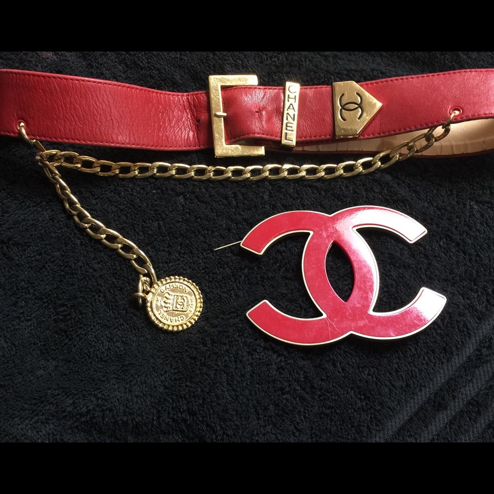 😍🔥100% AUTHENTIC VINTAGE Chanel Belt!