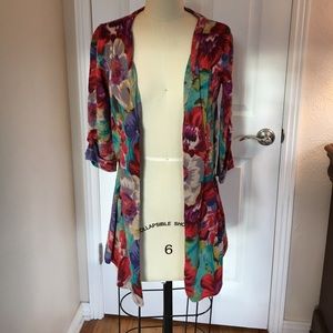 Floral Anthropologie Cardigan