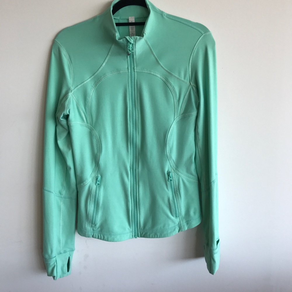 Lululemon Seafoam Mint Green Forme II Jacket