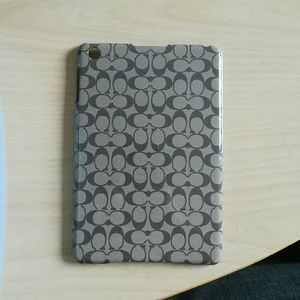 Ipad mini authentic Coach back cover