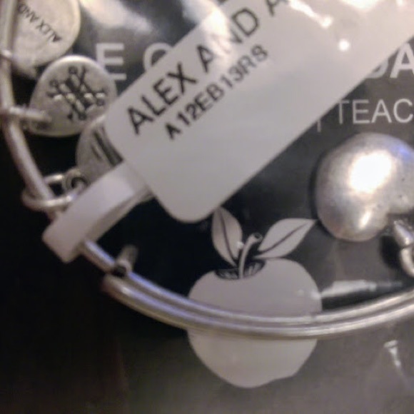 Alex & Ani Apple of Abundance Charm Bangle - Picture 6 of 6