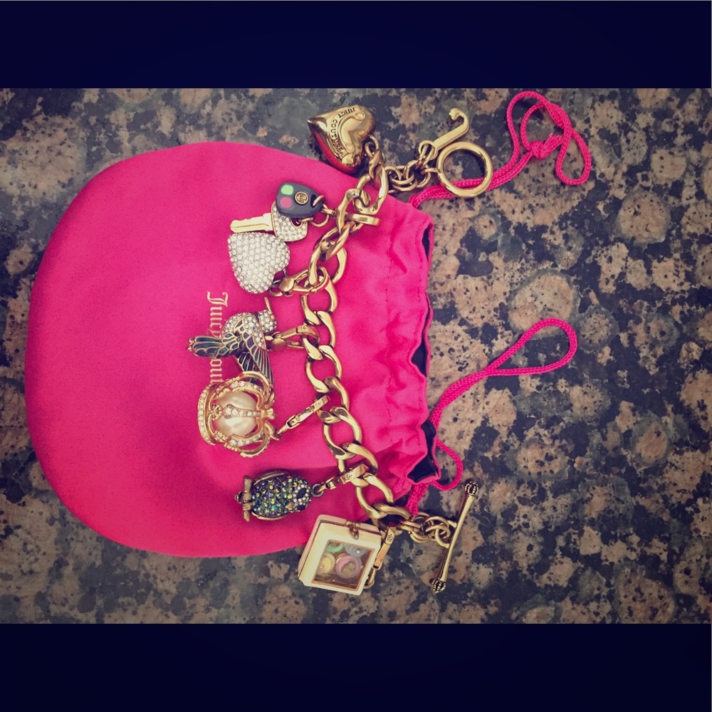 Juicy Couture custom charm bracelet