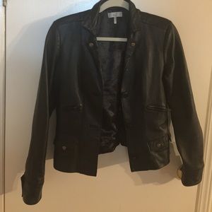 REAL Black Leather Jacket