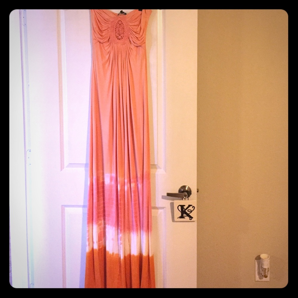 Sky maxi dress