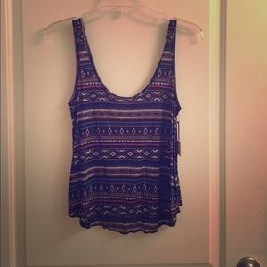 Aztec Style Tank with Flaps in Back!