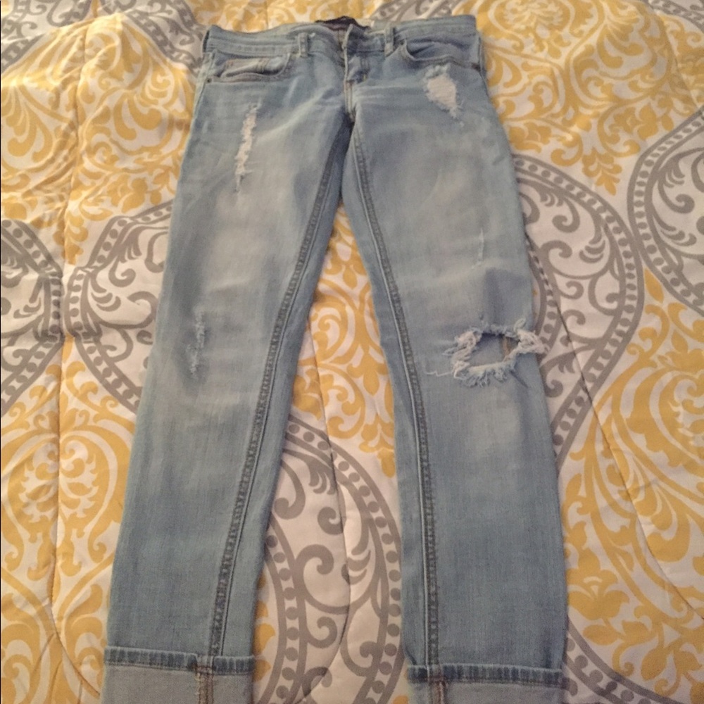 Light wash distress