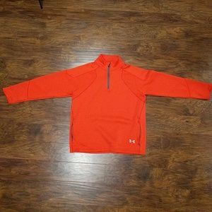Under Armour Orange Quarter Zip Pullover