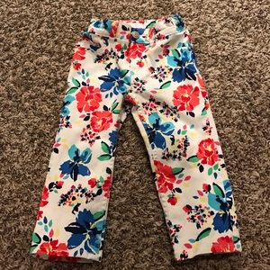 Children's Place floral pants.