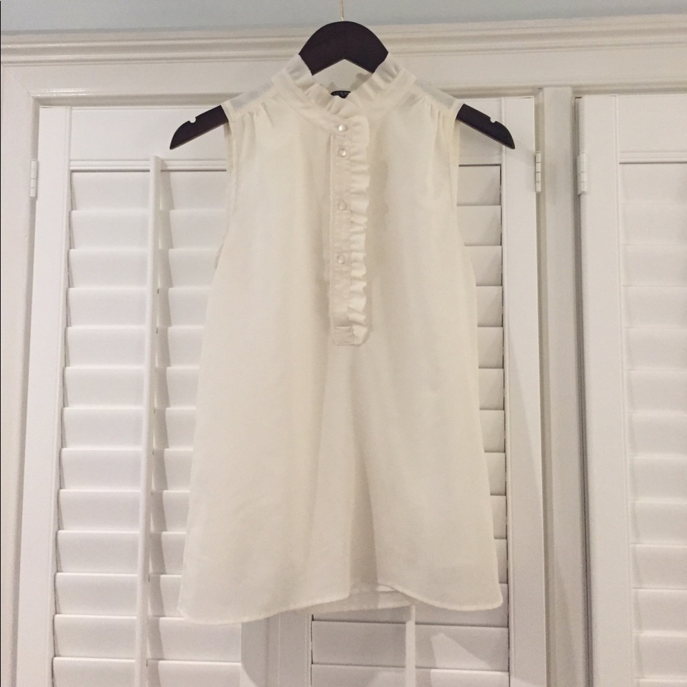 JCrew silk tank