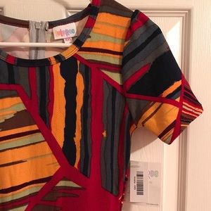 NWT Lularoe Amelia Tribal Print Dress