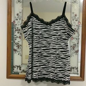 Zebra print Camisole