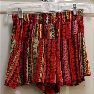 Swingy, flowing, Blue Spice shorts!!