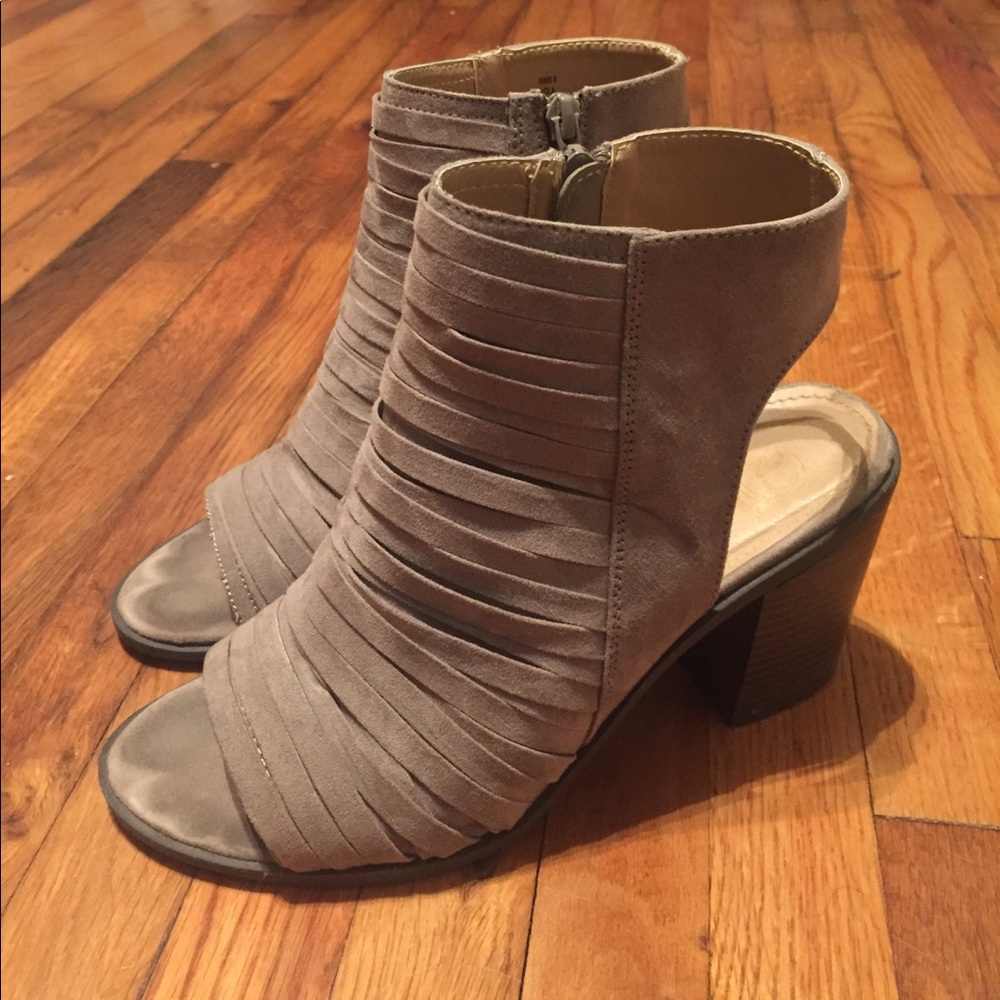 Open Toe Booties