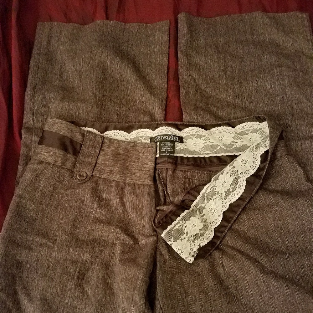 Brown pants