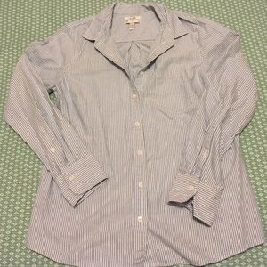 J.Crew women's button up, boy cut