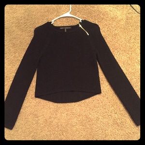 Long sleeve crop top