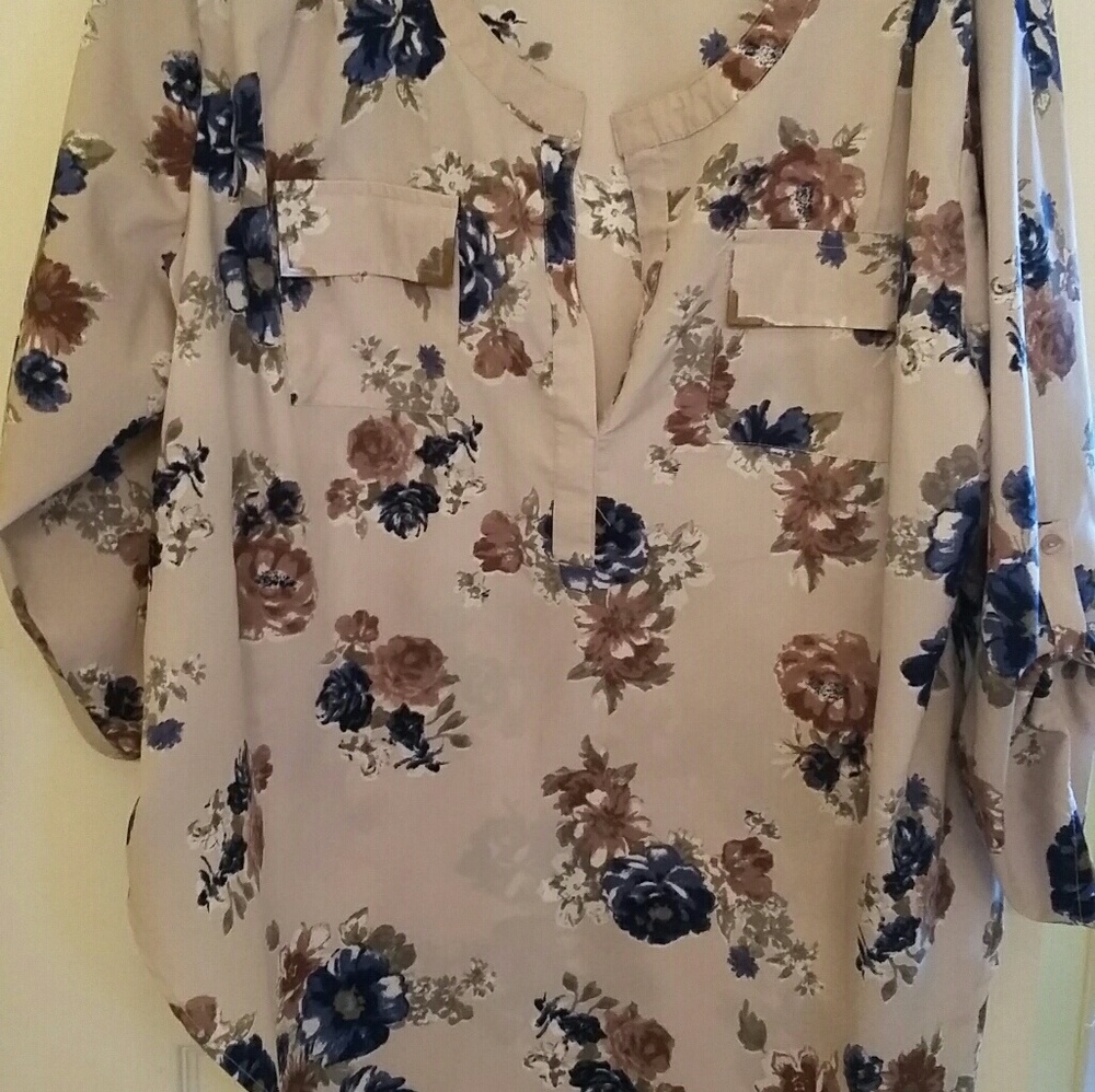 Floral blouse