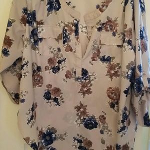 Floral blouse