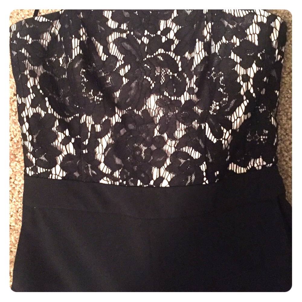 Strapless jumpsuit